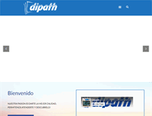 Tablet Screenshot of dipath.com.mx